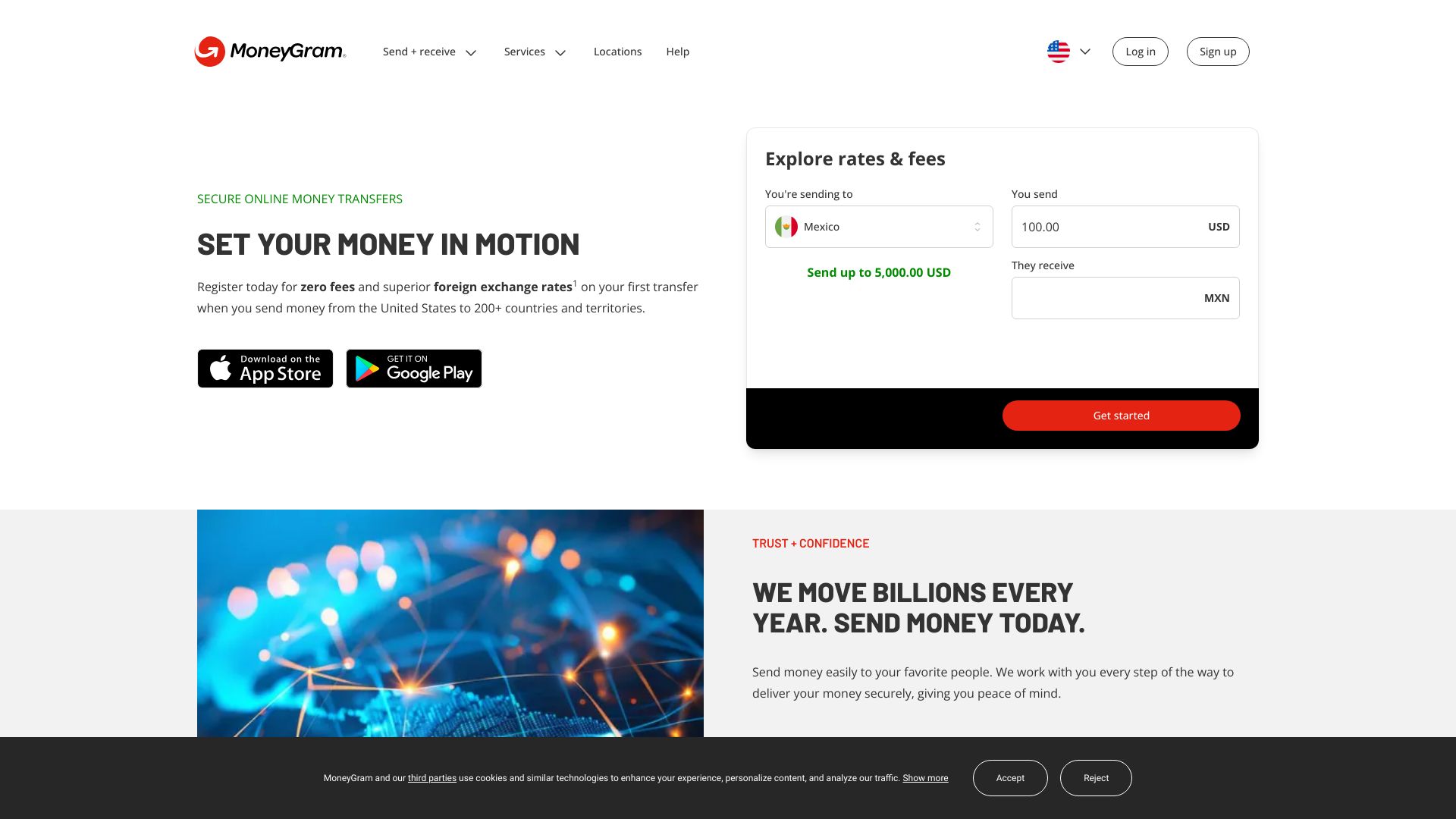 Send money online, on your Apple or Android phone or at a MoneyGram® location. Cash wire transfers online to bank account or mobile wallet using our app, internationally or within The United States. - 悟空源码网 wukongymw.com wukongymw.net wkym.cc TG：@wukongymw