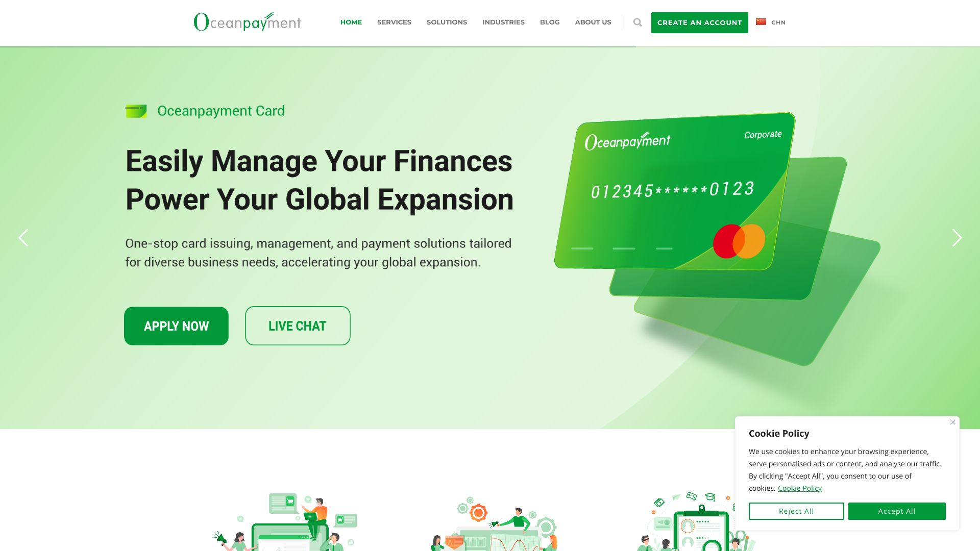 Oceanpayment成立于2014年，由全球支付领域资深的技术、风控和运营专家联合组建，集团总部位于香港，在深圳、杭州、新加坡、美国、欧洲、澳洲设有分支机构，致力于为跨境外贸、旅游航空、数字游戏、教育培训等互联网B2C(B)电子商务模式提供全球数字支付技术解决方案和服务 - 悟空源码网 wukongymw.com wukongymw.net wkym.cc TG：@wukongymw