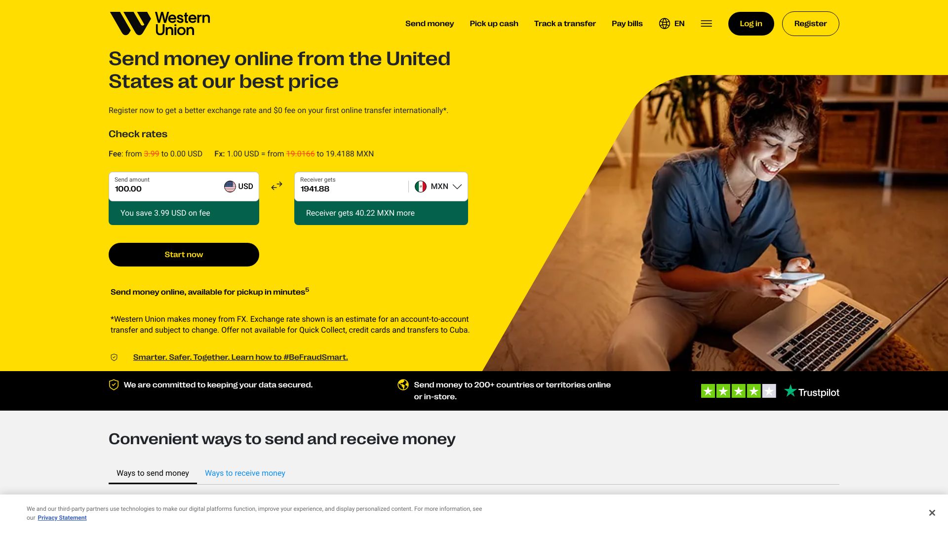 Send and track money from the United States with Western Union's international money transfer services. - 悟空源码网 wukongymw.com wukongymw.net wkym.cc TG：@wukongymw